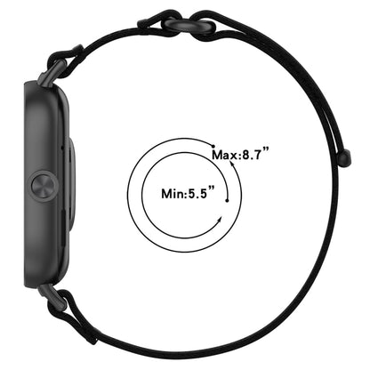 For Xiaomi Band 8 Pro / Redmi Watch 4 Loop Nylon Watch Band(Blue Grey) - Watch Bands by buy2fix | Online Shopping UK | buy2fix