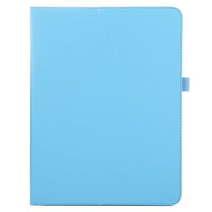 For iPad Air 11 2024 Litchi Texture Solid Color Leather Tablet Case(Sky Blue) - iPad Air 11 2024 Cases by buy2fix | Online Shopping UK | buy2fix