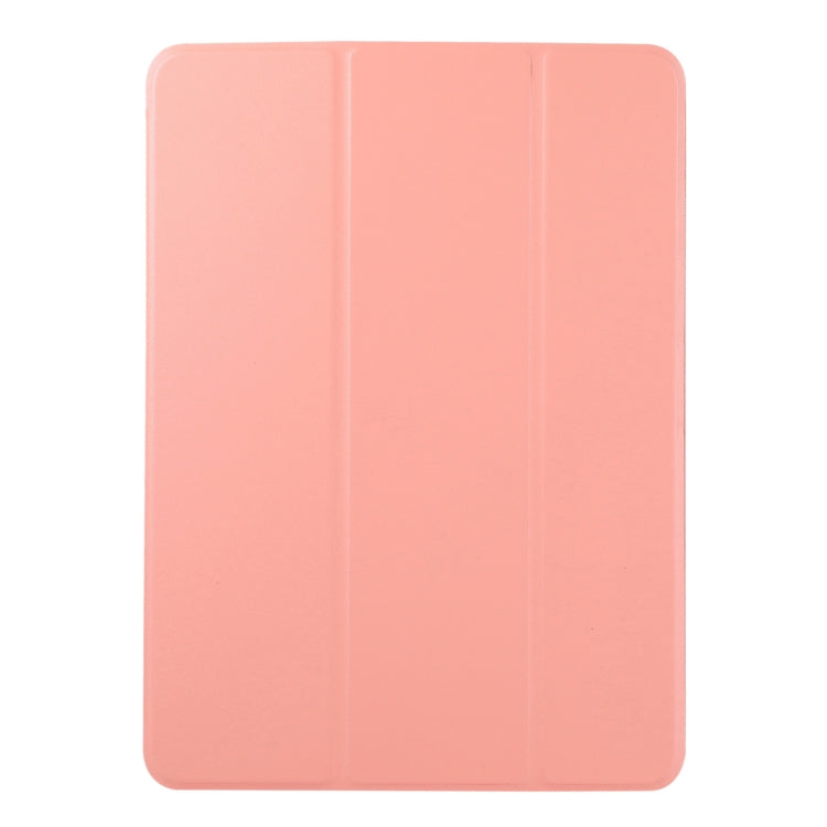 For iPad Air 11 2025 / 2024 Double-sided Clip Non-buckle Magnetic PU Smart Tablet Case(Orange) - iPad Air 11 2025 / 2024 Cases by buy2fix | Online Shopping UK | buy2fix