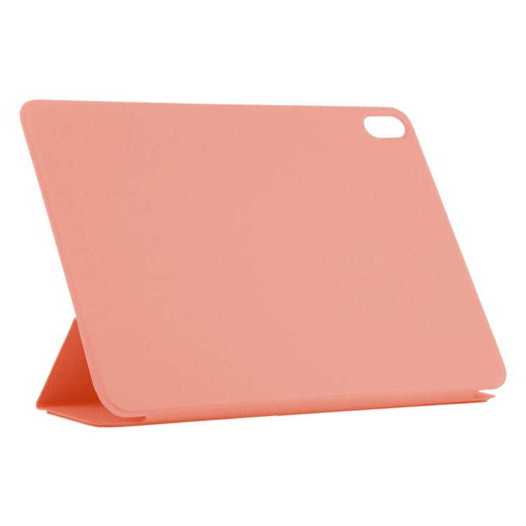 For iPad Air 11 2025 / 2024 Double-sided Clip Non-buckle Magnetic PU Smart Tablet Case(Orange) - iPad Air 11 2025 / 2024 Cases by buy2fix | Online Shopping UK | buy2fix