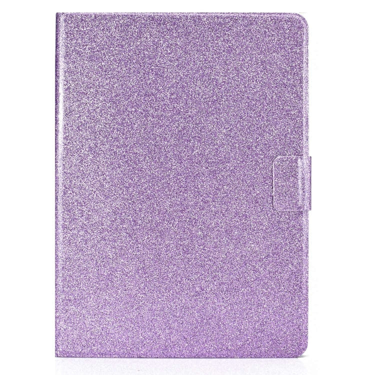 For iPad Pro 11 2024 Varnish Glitter Powder Smart Leather Tablet Case(Purple) - iPad Pro 11 2024 Cases by buy2fix | Online Shopping UK | buy2fix