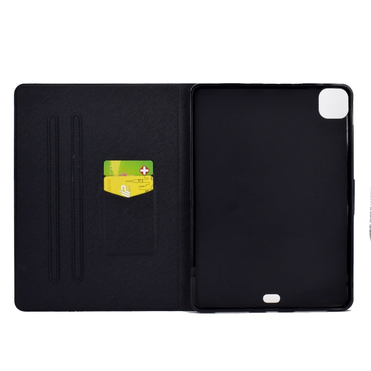 For iPad Pro 11 2024 Colored Drawing Smart Leather Tablet Case(Colored Pony) - iPad Pro 11 2024 Cases by buy2fix | Online Shopping UK | buy2fix