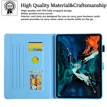 For iPad Pro 11 2024 Colored Drawing Leather Smart Tablet Case(Dual Colorful Butterflies) - iPad Pro 11 2024 Cases by buy2fix | Online Shopping UK | buy2fix