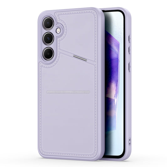 For Samsung Galaxy A55 5G DUX DUCIS Rafi II Series RFID Holder Phone Case(Purple) - Galaxy Phone Cases by DUX DUCIS | Online Shopping UK | buy2fix