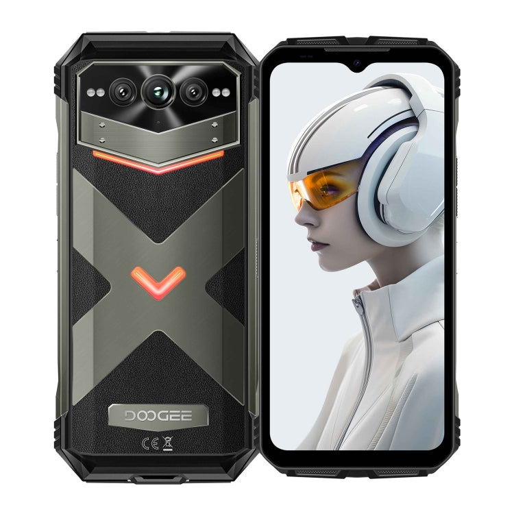 [HK Warehouse] DOOGEE Vmax Plus 5G Rugged Phone, 16GB+512GB, 6.58 inch Android 14 MediaTek Dimensity 7050 Octa Core, Network: 5G, OTG, NFC(Grey) - DOOGEE by DOOGEE | Online Shopping UK | buy2fix