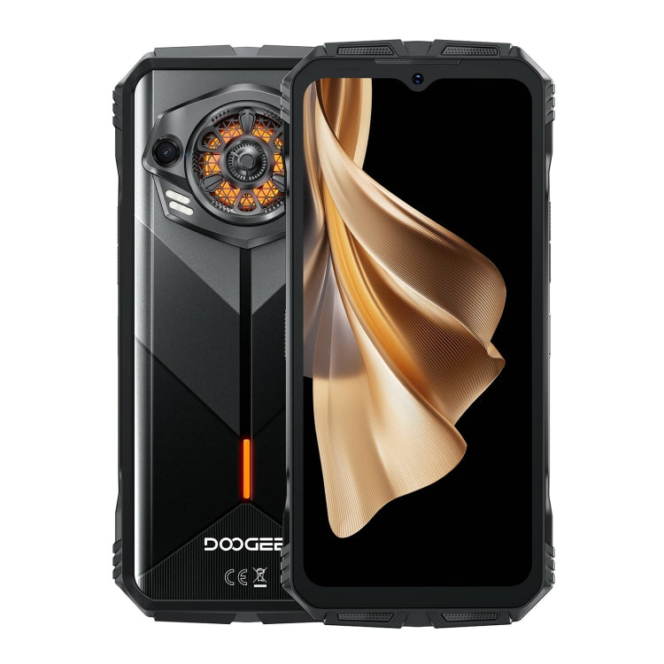 DOOGEE S PUNK Rugged Phone, 6GB+256GB, 6.58 inch Android 14 Spreadtrum T606 Octa Core, Network: 4G, OTG, NFC(Black) - DOOGEE by DOOGEE | Online Shopping UK | buy2fix