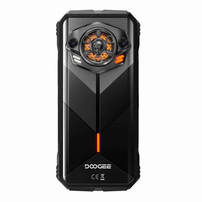 DOOGEE S PUNK Rugged Phone, 6GB+256GB, 6.58 inch Android 14 Spreadtrum T606 Octa Core, Network: 4G, OTG, NFC(Black) - DOOGEE by DOOGEE | Online Shopping UK | buy2fix