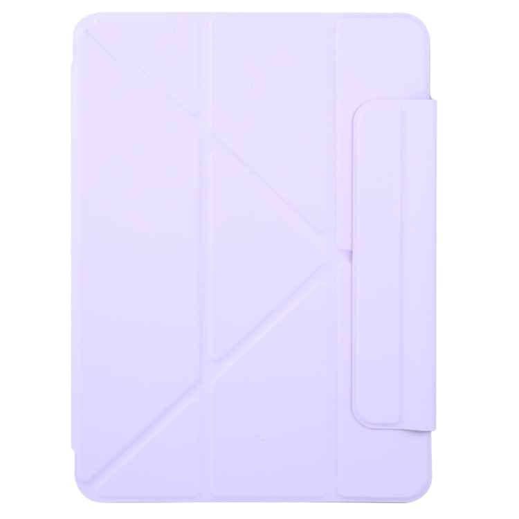 For iPad Air 11 2025 / 2024 Y-Shape Double-sided Clip Magnetic Smart Tablet Case(Purple) - iPad Air 11 2025 / 2024 Cases by buy2fix | Online Shopping UK | buy2fix