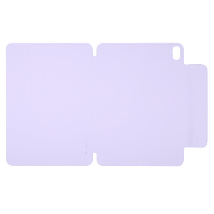 For iPad Air 11 2025 / 2024 Y-Shape Double-sided Clip Magnetic Smart Tablet Case(Purple) - iPad Air 11 2025 / 2024 Cases by buy2fix | Online Shopping UK | buy2fix