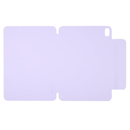 For iPad Air 11 2025 / 2024 Y-Shape Double-sided Clip Magnetic Smart Tablet Case(Purple) - iPad Air 11 2025 / 2024 Cases by buy2fix | Online Shopping UK | buy2fix