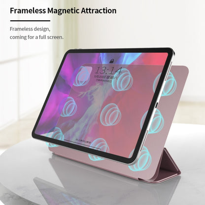 For iPad Pro 11 2024 Ultra-thin Double-sided Clip Magnetic Smart Tablet Case(Pink) - iPad Pro 11 2024 Cases by buy2fix | Online Shopping UK | buy2fix