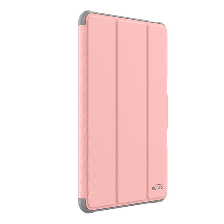 For iPad Air 11 2025 / 2024 Mutural PC Hybrid TPU Leather Smart Tablet Case(Pink) - iPad Air 11 2025 / 2024 Cases by Mutural | Online Shopping UK | buy2fix