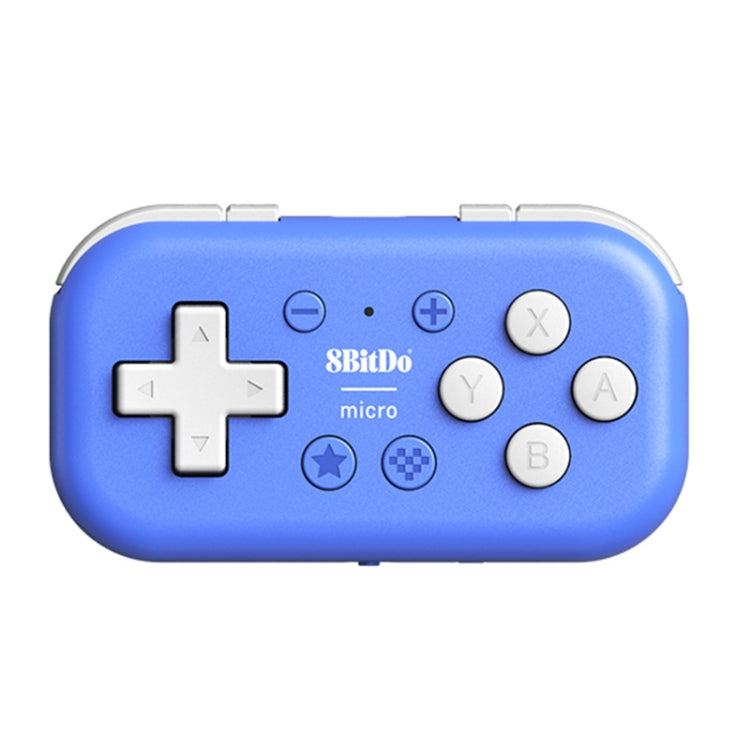 8Bitdo Micro Wireless Bluetooth Game Controller(Blue) - Controller Gamepad by 8BitDo | Online Shopping UK | buy2fix