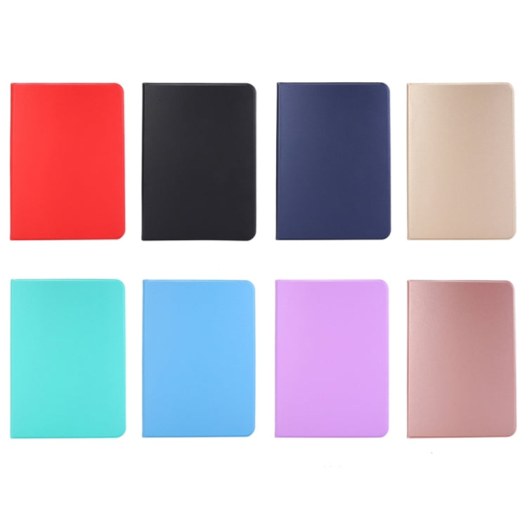 For iPad Air 11 2025 / 2024 Stretch Voltage Plain Leather Smart Tablet Case(Rose Gold) - iPad Air 11 2025 / 2024 Cases by buy2fix | Online Shopping UK | buy2fix