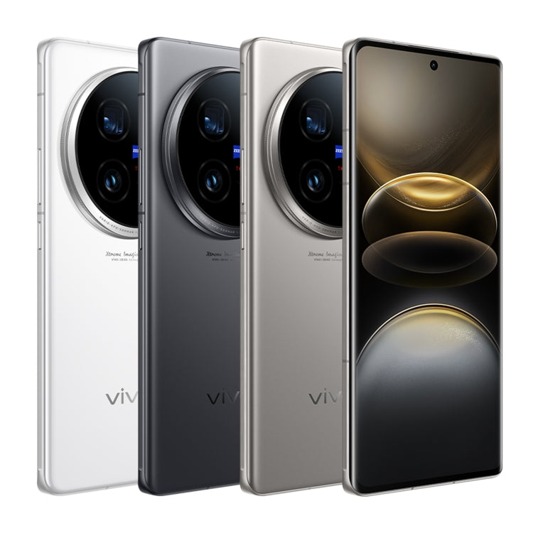 vivo X100 Ultra, 12GB+256GB, Face ID / Fingerprint Identification, 6.78 inch Android 14 OriginOS 4 Snapdragon 8 Gen 3 Octa Core, OTG, NFC, Network: 5G, Support Google Play(Titanium) - vivo by vivo | Online Shopping UK | buy2fix