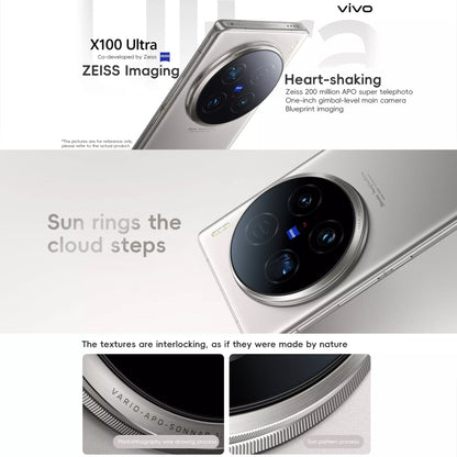 vivo X100 Ultra, 16GB+512GB, Face ID / Fingerprint Identification, 6.78 inch Android 14 OriginOS 4 Snapdragon 8 Gen 3 Octa Core, OTG, NFC, Network: 5G, Support Google Play(Dark Grey) - vivo by vivo | Online Shopping UK | buy2fix