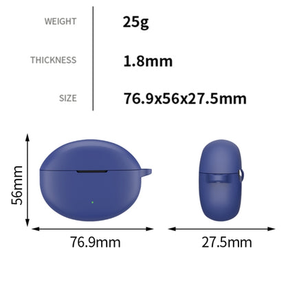 For OPPO Enco Air4 Pro Headset Silicone Protective Case(Blue) - Other Earphone Case by buy2fix | Online Shopping UK | buy2fix