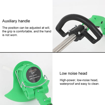 12V 2000mAh Household Portable Rechargeable Electric Lawn Mower Weeder, Plug Type:US Plug(Green) - Lawn Mower, Saws & Accessories by buy2fix | Online Shopping UK | buy2fix