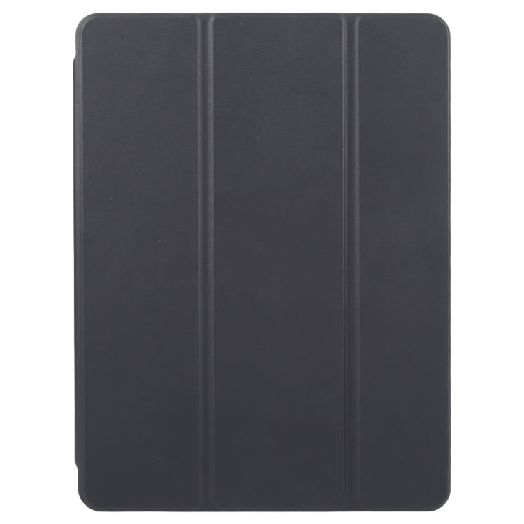 For iPad Pro 13 2024 GEBEI Acrylic TPU 3-folding Rotating Smart Tablet Leather Case withh Pen Slot(Black) - iPad Pro 13 2024 Cases by GEBEI | Online Shopping UK | buy2fix