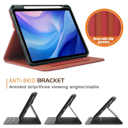 For iPad Air 11 2025 / 2024 Front Stand Smart TPU Leather Tablet Case(Red) - iPad Air 11 2025 / 2024 Cases by buy2fix | Online Shopping UK | buy2fix