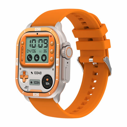 LEMFO HK96S 2.06 inch BT5.3 IP68 Sport Smart Watch, Support Bluetooth Call / Sleep / Blood Oxygen / Heart Rate / Blood Pressure Health Monitor(Orange) - Smart Watches by LEMFO | Online Shopping UK | buy2fix