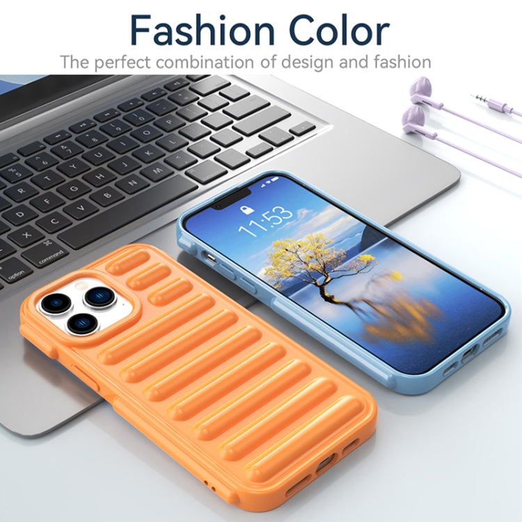 For iPhone 16e Capsule Series Candy Color TPU Phone Case(Purple) - iPhone 16e Cases by buy2fix | Online Shopping UK | buy2fix