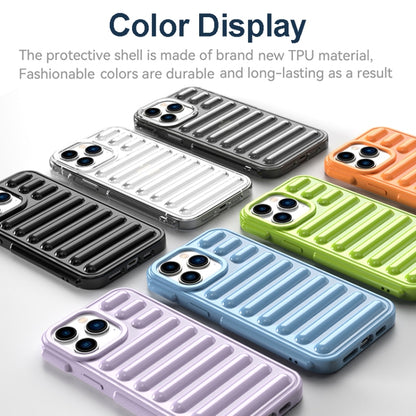 For iPhone 16e Capsule Series Candy Color TPU Phone Case(Green) - iPhone 16e Cases by buy2fix | Online Shopping UK | buy2fix