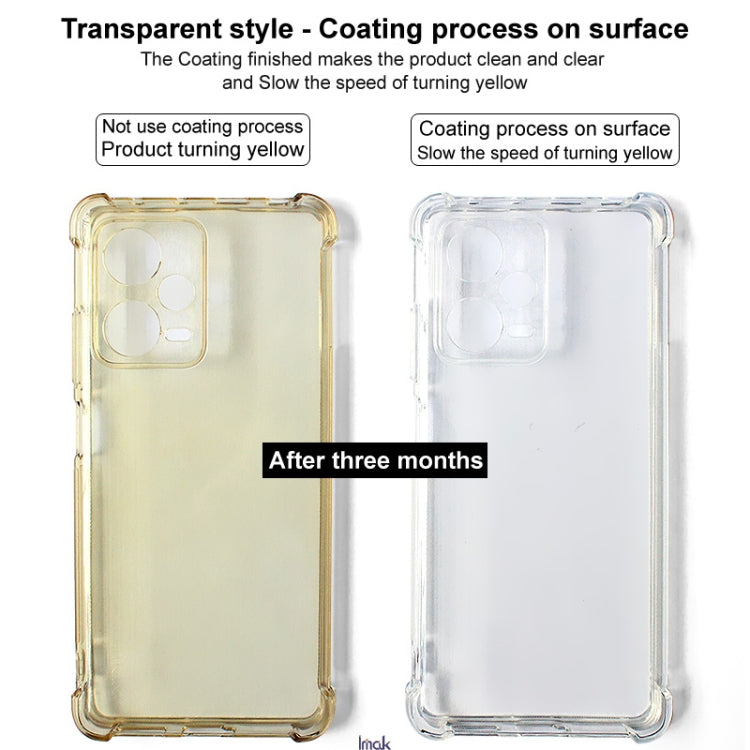 For Xiaomi POCO M6 4G imak Shockproof Airbag TPU Phone Case(Transparent) - Xiaomi Cases by imak | Online Shopping UK | buy2fix