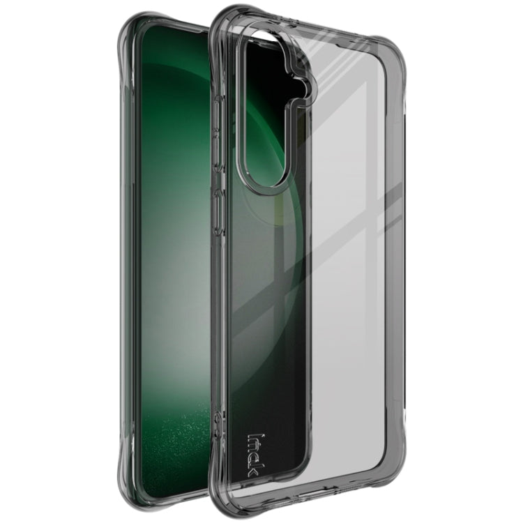 For Samsung Galaxy S24 FE 5G imak Shockproof Airbag TPU Phone Case(Transparent Black) - Galaxy S24 FE 5G Cases by imak | Online Shopping UK | buy2fix