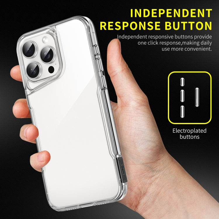 For iPhone 16 Plus Acrylic + TPU Transparent Full Coverage Phone Case - iPhone 16 Plus Cases by buy2fix | Online Shopping UK | buy2fix