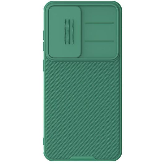 For Samsung Galaxy S25+ 5G NILLKIN Black Mirror Pro Series Camshield PC Phone Case(Green) - Galaxy S25+ 5G Cases by NILLKIN | Online Shopping UK | buy2fix