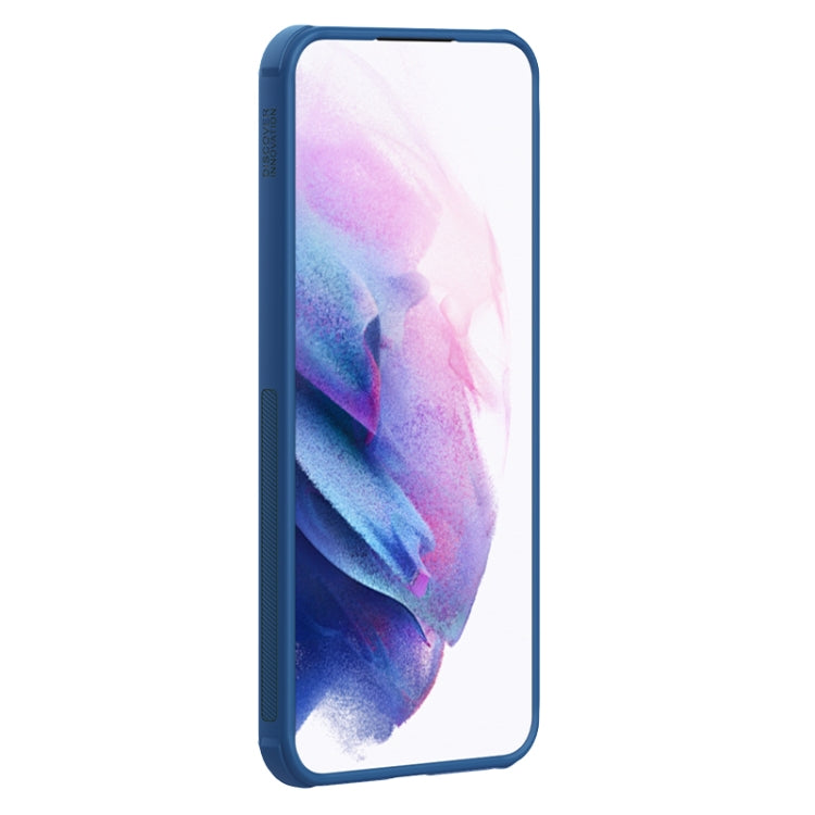 For Samsung Galaxy S24 FE 5G NILLKIN Frosted Shield Pro PC + TPU Phone Case(Blue) - Galaxy S24 FE 5G Cases by NILLKIN | Online Shopping UK | buy2fix