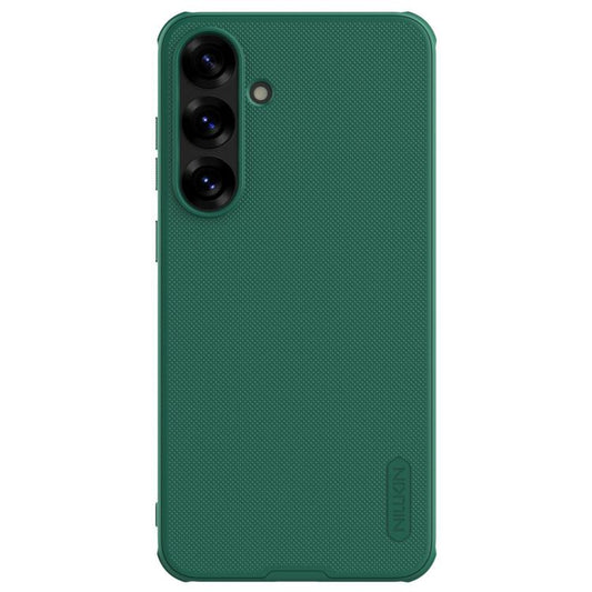 For Samsung Galaxy S25+ 5G NILLKIN Frosted Shield Pro PC + TPU Phone Case(Green) - Galaxy S25+ 5G Cases by NILLKIN | Online Shopping UK | buy2fix