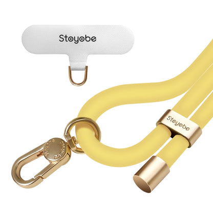 DUX DUICS PL-ONE Universal Silicone Phone Lanyard(Yellow) - Lanyards & Wrist Straps by DUX DUCIS | Online Shopping UK | buy2fix