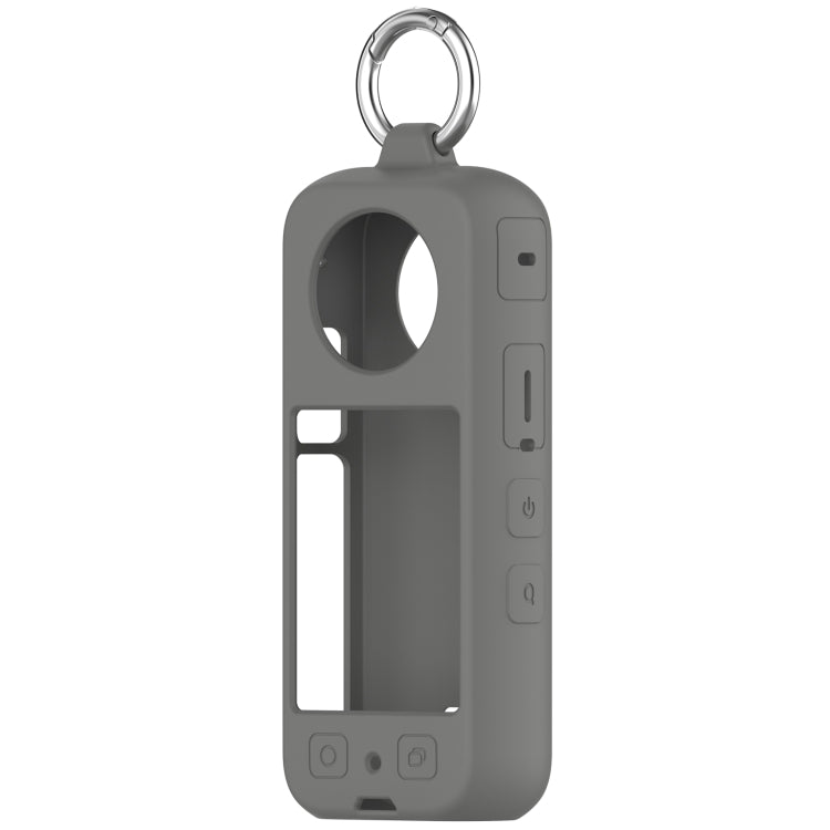 For Insta360 X3 Portable Silicone Protective Case(Dark Grey) - Case & Bags by buy2fix | Online Shopping UK | buy2fix