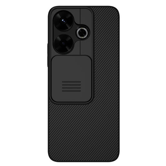 For Xiaomi Poco M6 4G NILLKIN Black Mirror Series Camshield PC Phone Case(Black) - Xiaomi Cases by NILLKIN | Online Shopping UK | buy2fix