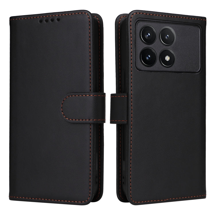 For Redmi K70 / K70 Pro BETOPNICE BN-005 2 in 1 Detachable Imitate Genuine Leather Phone Case(Black) - Xiaomi Cases by BETOPNICE | Online Shopping UK | buy2fix