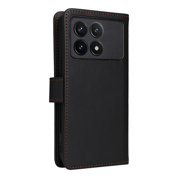 For Redmi K70 / K70 Pro BETOPNICE BN-005 2 in 1 Detachable Imitate Genuine Leather Phone Case(Black) - Xiaomi Cases by BETOPNICE | Online Shopping UK | buy2fix