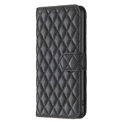 For Redmi K70 Ultra Diamond Lattice Wallet Flip Leather Phone Case(Black) - Xiaomi Cases by buy2fix | Online Shopping UK | buy2fix