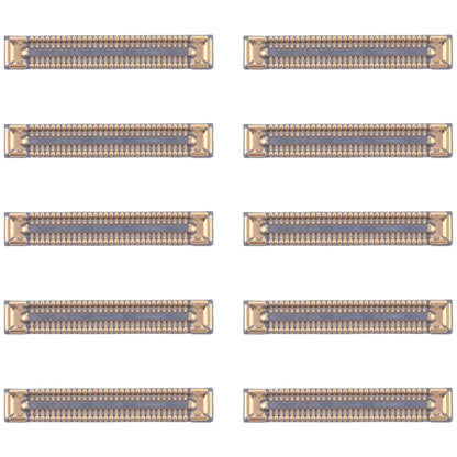 For Samsung Galaxy S24 SM-S921B 10pcs Motherboard LCD Display FPC Connector - Galaxy S Series Parts by buy2fix | Online Shopping UK | buy2fix