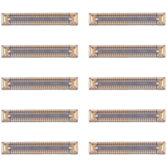 For Samsung Galaxy S24 SM-S921B 10pcs Motherboard LCD Display FPC Connector - Galaxy S Series Parts by buy2fix | Online Shopping UK | buy2fix