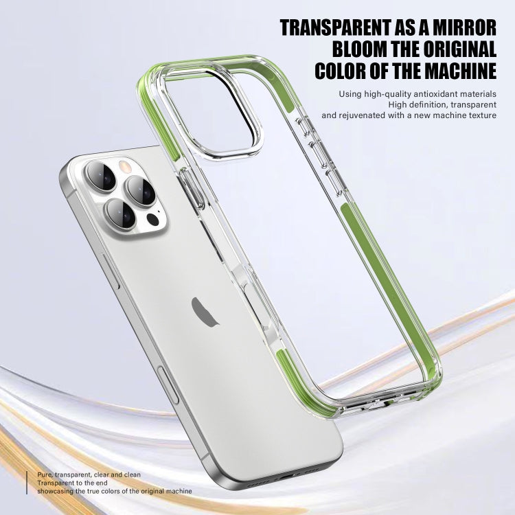 For iPhone 16 TPE Airbag TPU+ PC Full Coverage Phone Case(Grey) - iPhone 16 Cases by buy2fix | Online Shopping UK | buy2fix