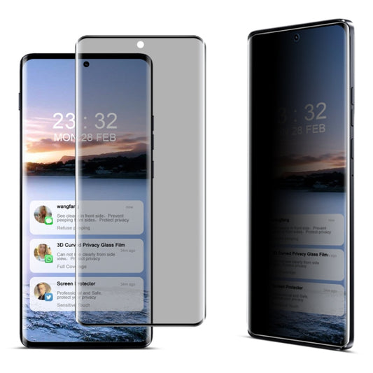 For Motorola Edge 2024 imak 3D Curved HD Full Screen Anti-spy Tempered Glass Protective Film - Motorola Tempered Glass by imak | Online Shopping UK | buy2fix