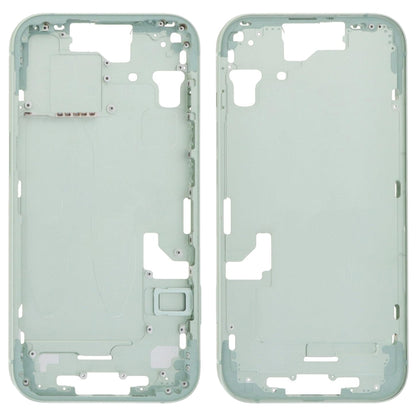 For iPhone 15 Middle Frame Bezel Plate with Side Keys + Card Tray, Version:US Version(Green) - LCD Related Parts by buy2fix | Online Shopping UK | buy2fix