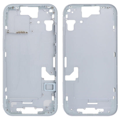 For iPhone 15 Middle Frame Bezel Plate with Side Keys + Card Tray, Version:China Version(Blue) - LCD Related Parts by buy2fix | Online Shopping UK | buy2fix