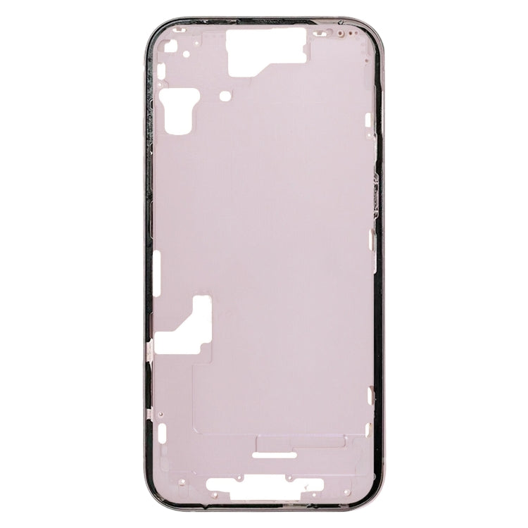 For iPhone 15 Middle Frame Bezel Plate with Side Keys + Card Tray, Version:China Version(Pink) - LCD Related Parts by buy2fix | Online Shopping UK | buy2fix