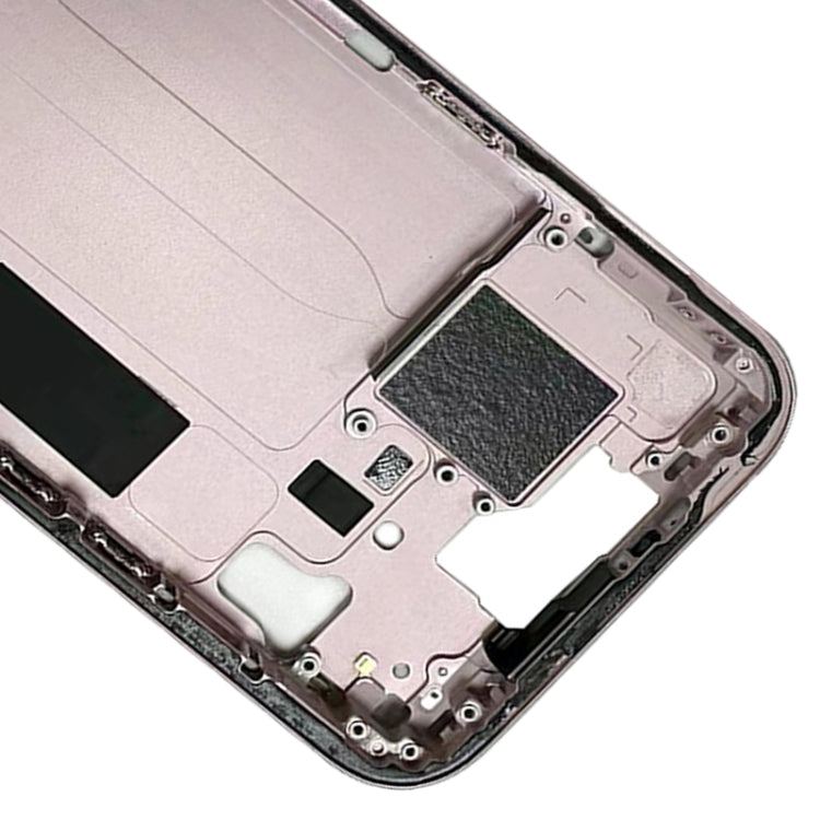 For iPhone 15 Middle Frame Bezel Plate with Side Keys + Card Tray, Version:China Version(Pink) - LCD Related Parts by buy2fix | Online Shopping UK | buy2fix