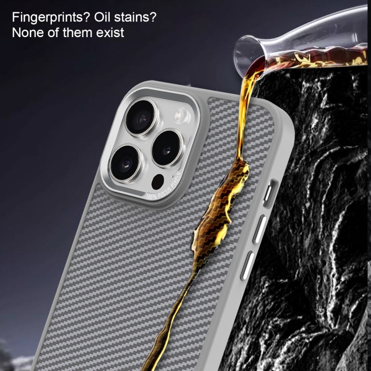 For iPhone 11 Pro Max Carbon Fiber Texture MagSafe Magnetic Shockproof Phone Case(Black) - iPhone 11 Pro Max Cases by buy2fix | Online Shopping UK | buy2fix