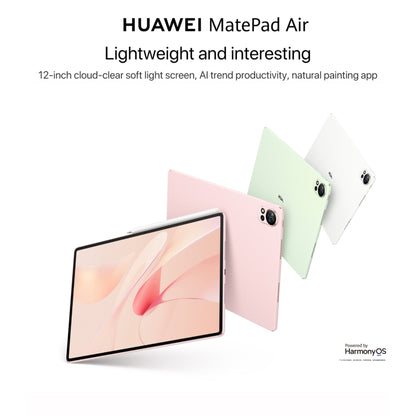 HUAWEI MatePad Air 12 inch WiFi Tablet PC, Soft Light Screen 12GB+256GB, HarmonyOS 4.2 Hisilicon Kirin 9000W(Grey) - Huawei by Huawei | Online Shopping UK | buy2fix