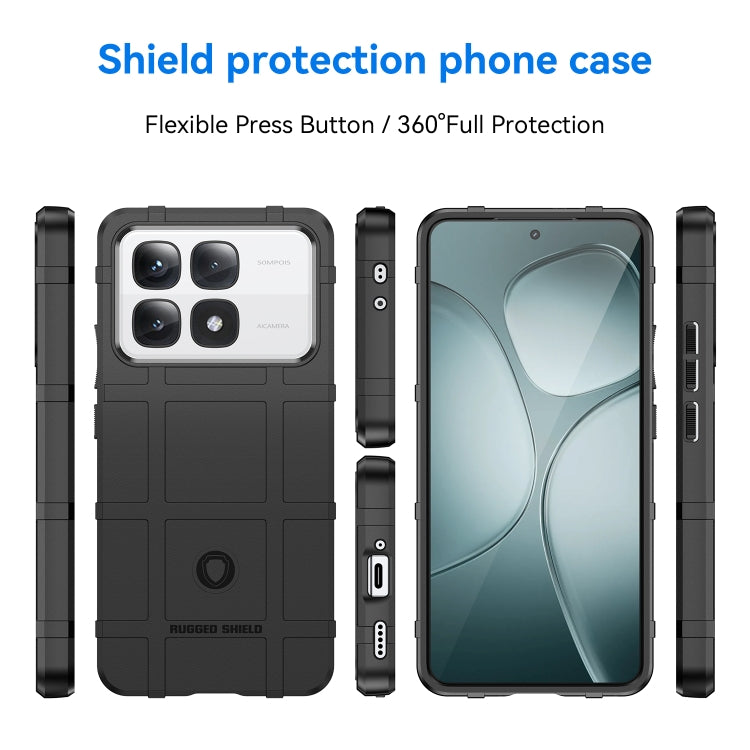 For Redmi K70 Ultra Full Coverage Shockproof TPU Phone Case(Black) - Xiaomi Cases by buy2fix | Online Shopping UK | buy2fix